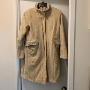 Anne Klein Women's Beige Coat Size 8P
